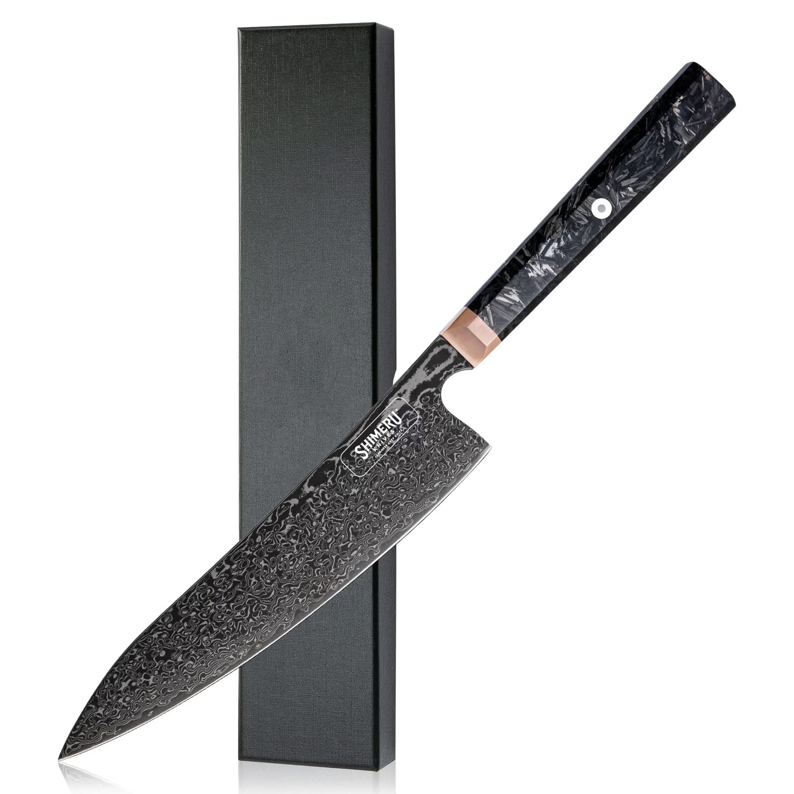 Kushiro 8.3" Damascus Steel Gyuto Knife 牛刀