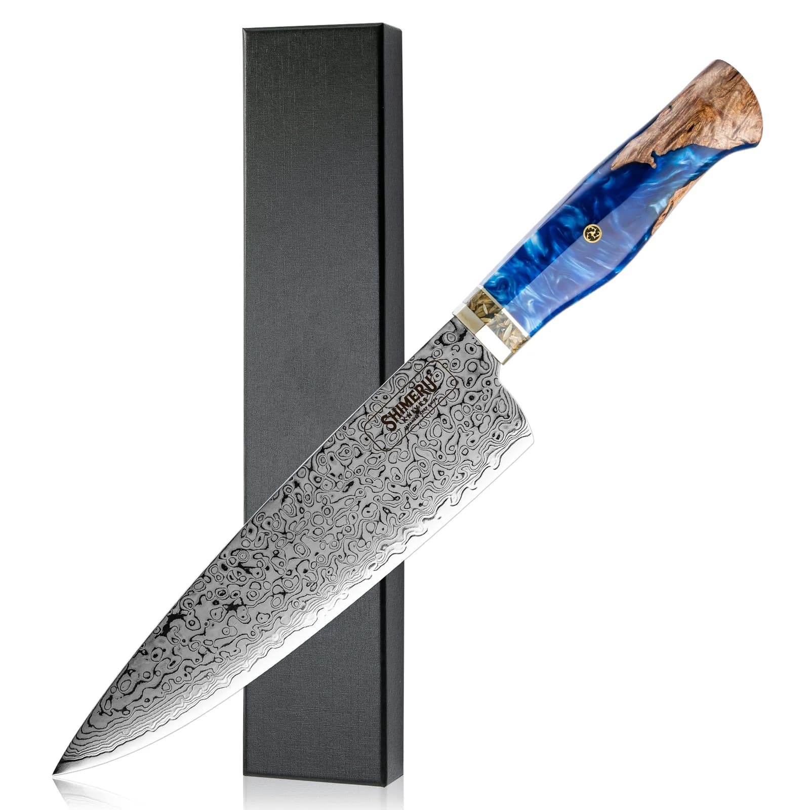 Yamato 8" Damascus Steel Gyuto Knife 牛刀