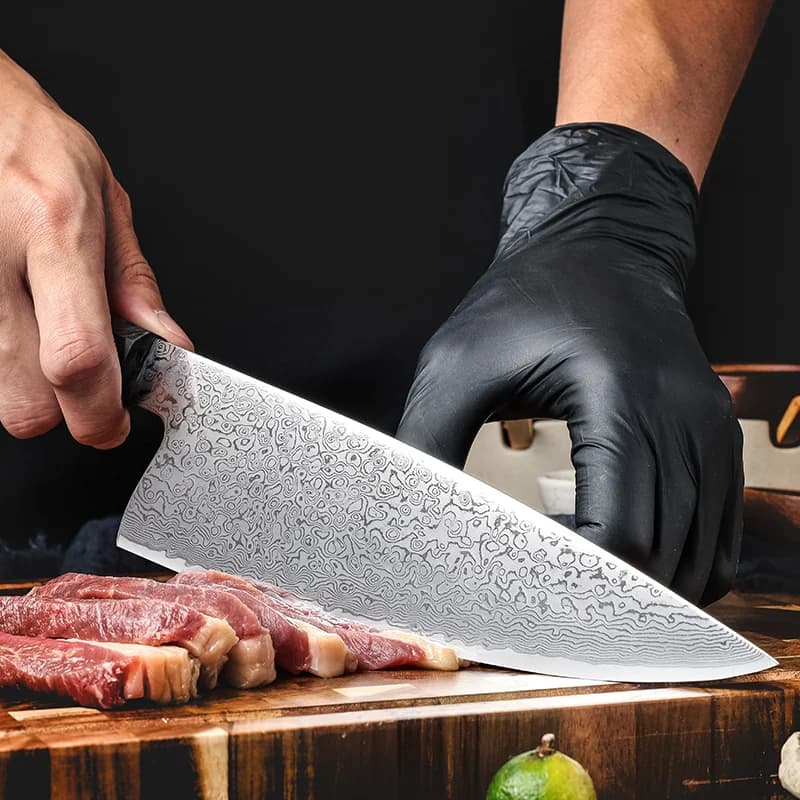 Tokachi 8" Damascus Steel Gyuto/Chef Knife  牛刀