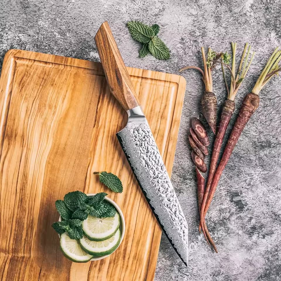 Takumi 8.3" Damascus Steel Kiritsuke Knife 切り付け包丁