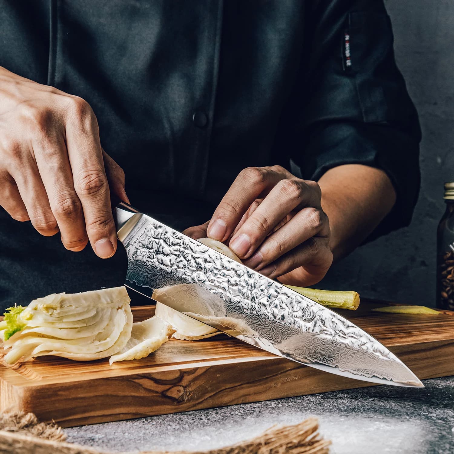 Muko 7.9" Damascus Steel Gyuto Knife 牛刀