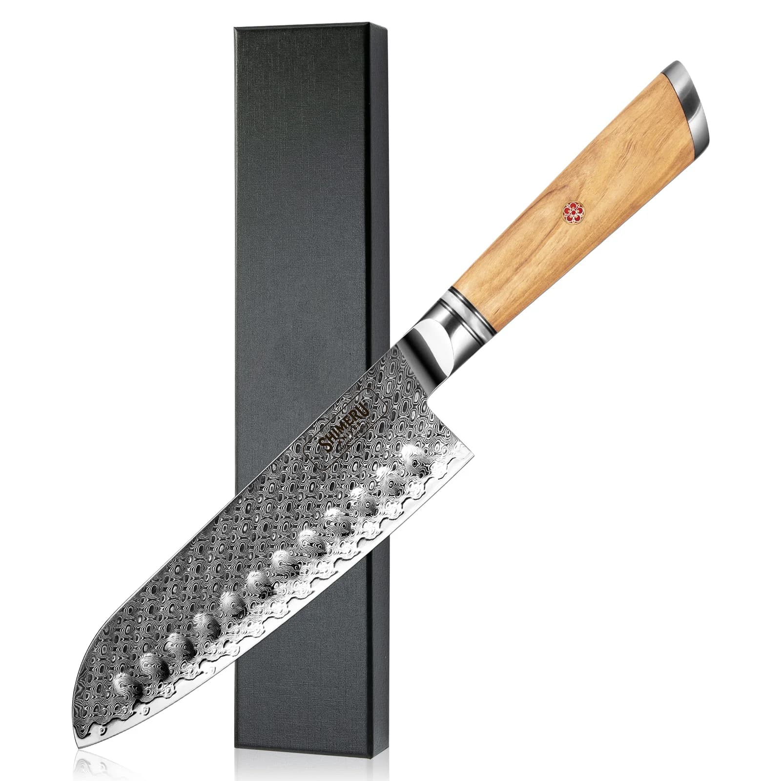 Sendai 7" Damascus Steel Santoku Knife 三徳包丁