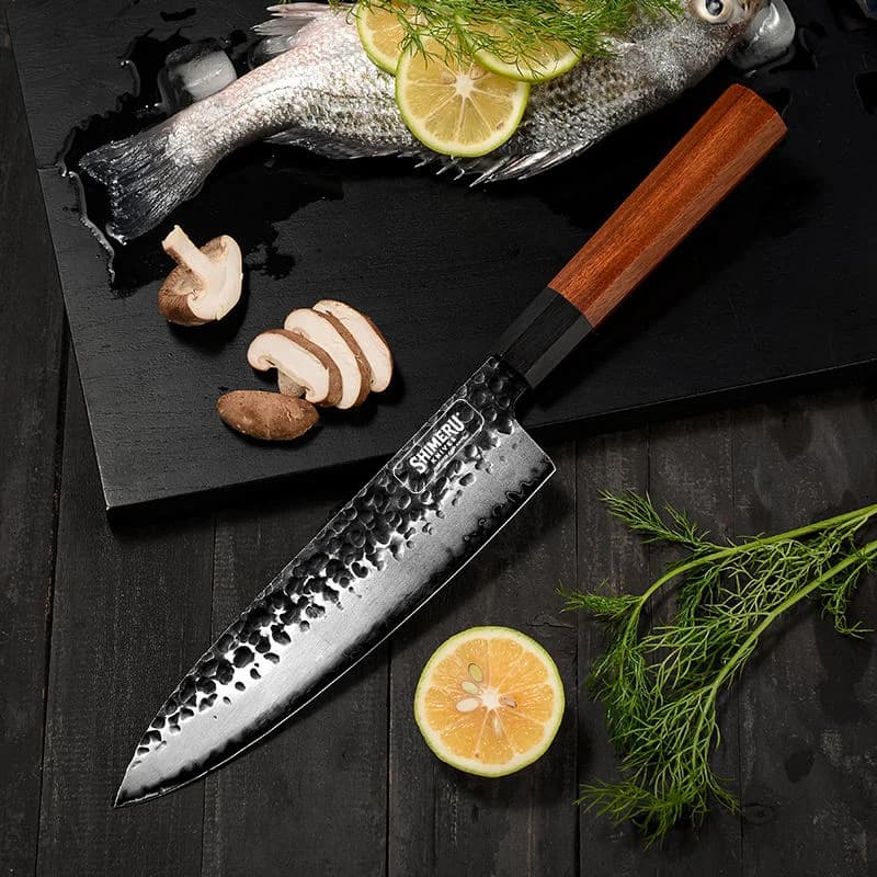 Tenjin 8" Stainless Steel Gyuto Knife 牛刀