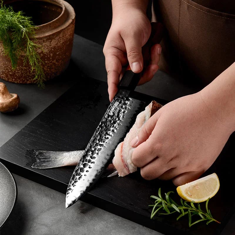 Tenjin 8" Stainless Steel Gyuto Knife 牛刀