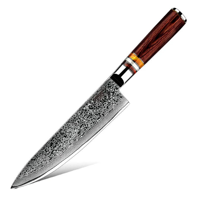 Kinzan 金山 7.7" Damascus Steel Gyuto Japanese Chef Knife