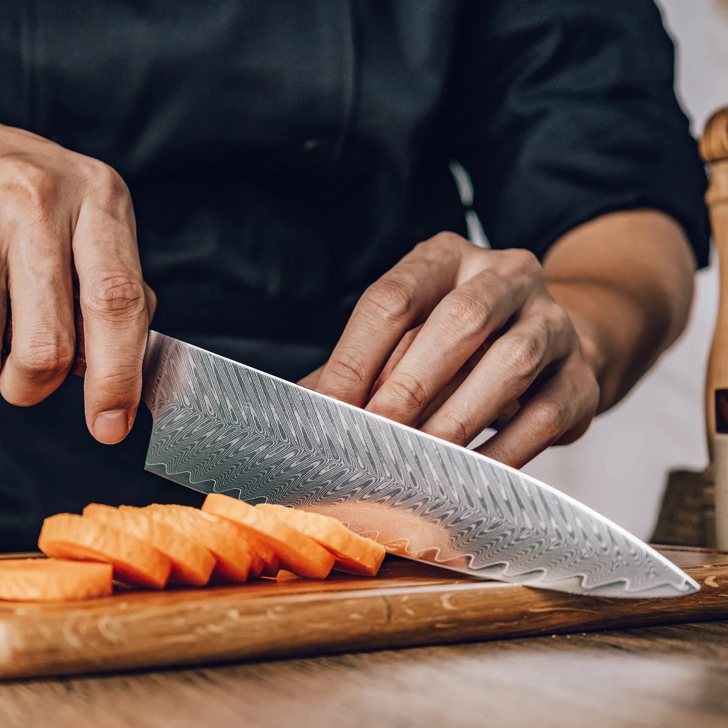 Misuzu 美鈴 7.5" Damascus Steel Gyuto Japanese Chef Knife