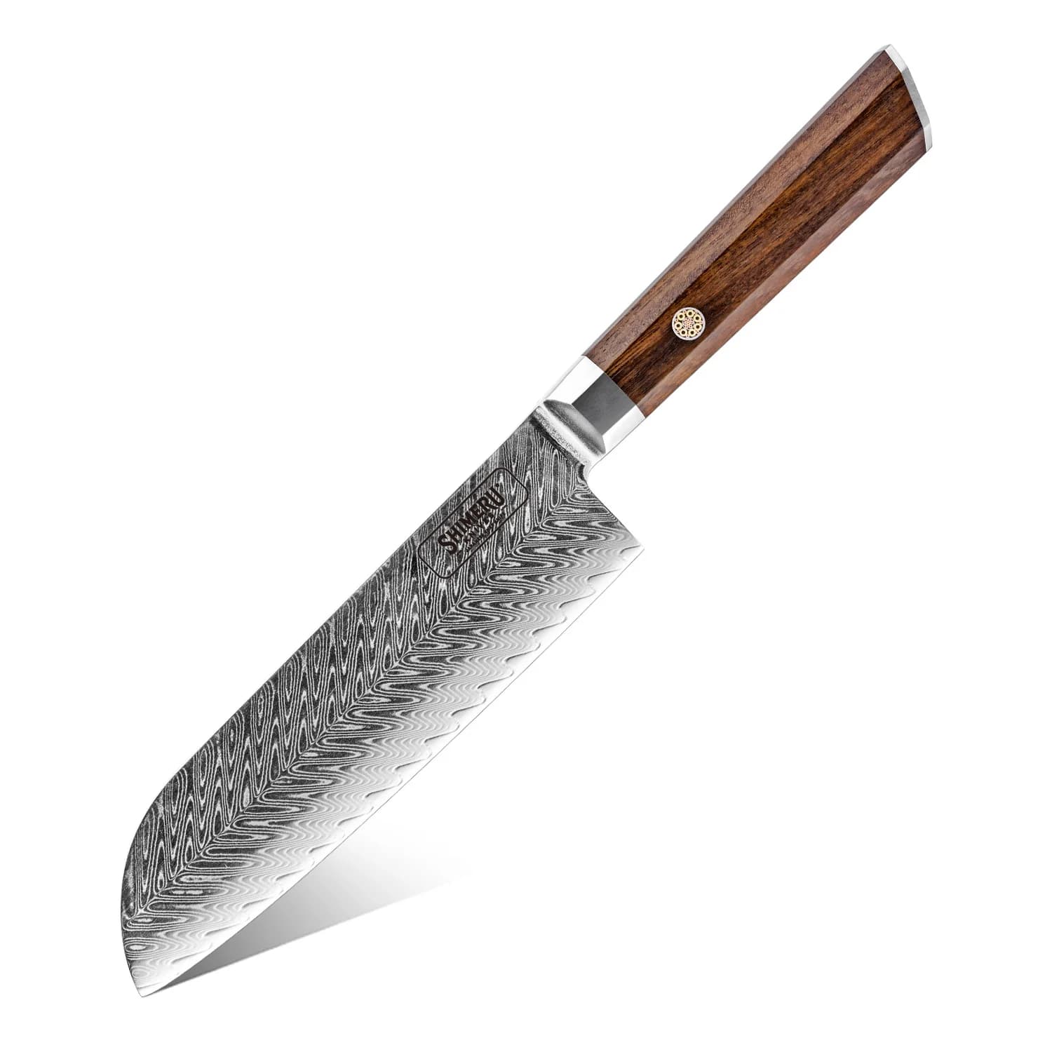Komachi 小町 7″ Damascus Steel Santoku Knife 三徳包丁