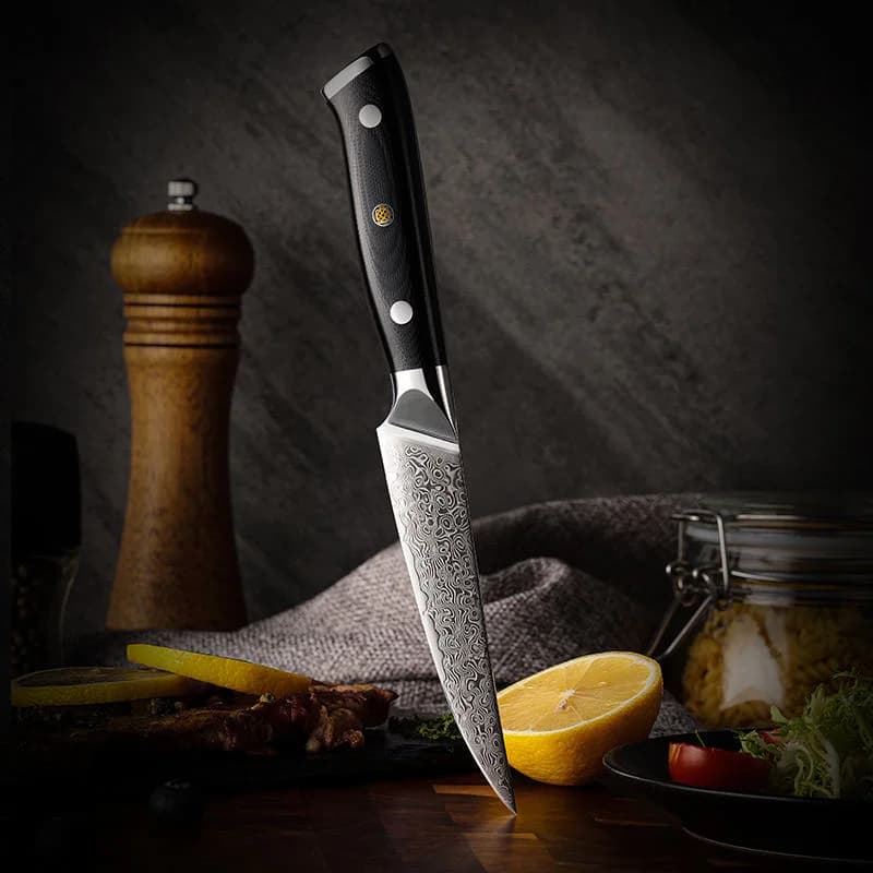 Suma 4.5" Damascus Steel Steak Knife Set 4 pieces ステーキナイフ